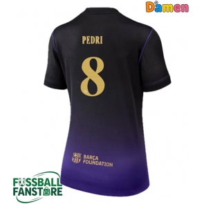 Barcelona Pedri Gonzalez #8 Replik Auswärtstrikot Damen 2026-27 Kurzarm
